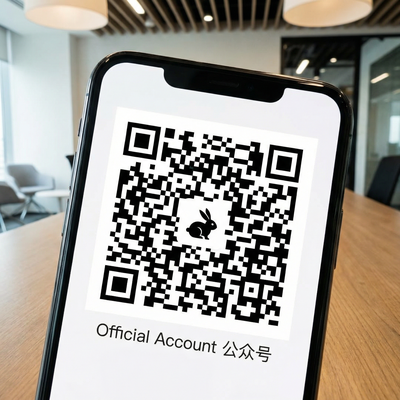 黄色仓库公众号二维码